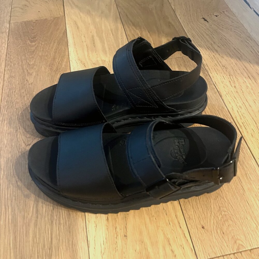 Dr. Martens unisex-adult Voss Hydro Fisherman Sandal, 8